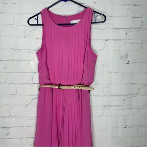 Jessica Simpson medium pink dress with belt